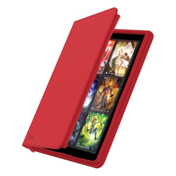 Ultimate Guard Zipfolio 360 - 18-Pocket XenoSkin Rot